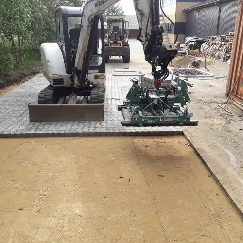 belægning Grindsted indkørsel med fliser