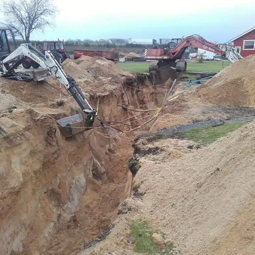 kloakservice ved gravearbejde 